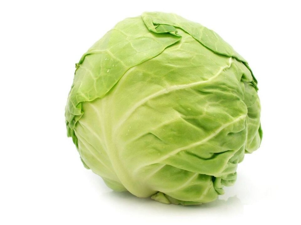 White cabbage against varicose veins